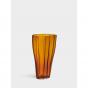 Orrefors Reed Vase Amber | 30cm