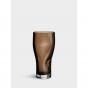 Orrefors Squeeze Vase Smokey Brown | 23cm
