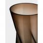 Orrefors Squeeze Vase Smokey Brown | 34cm