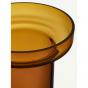 Kosta Boda Limelight Rose Vase Amber | 23cm