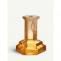 Kosta Boda Rocky Baroque Candle Holder Amber Haze | 17.5cm