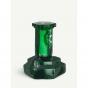 Kosta Boda Rocky Baroque Candle Holder Emerald Green | 17.5cm