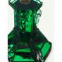 Kosta Boda Rocky Baroque Candle Holder Emerald Green | 17.5cm