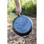 Lodge Bear Wildlife Stamped Cast Iron Skillet | 12"