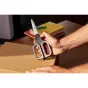 Joseph Joseph PlusCut Scissors with Integrated Box Cutter | Grey