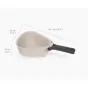 Joseph Joseph Droplet Colander Large with Folding Handle | Stone