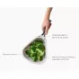 Joseph Joseph Droplet Colander Large with Folding Handle | Stone