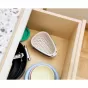 Joseph Joseph Droplet Colander Small with Folding Handle | Stone