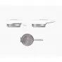 Joseph Joseph Space Stainless Steel Saute Pan with Lid | 28cm