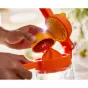 Joseph Joseph JuiceMax Plus Dual-Action Orange Citrus Press with Measuring Cup