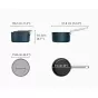 Joseph Joseph Space Nonstick Saucepan with Lid Midnight Blue | 15cm