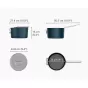 Joseph Joseph Space Nonstick Saucepan with Lid Midnight Blue | 23cm
