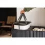 Joseph Joseph Tota Twin Luxe Laundry Separation Basket 90L | Black