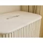 Joseph Joseph Tota Twin Luxe Laundry Separation Basket 90L | Ecru