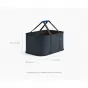 Joseph Joseph Hold-All Collapsible Laundry Basket 35L | Black