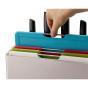 Joseph Joseph Folio Plus Multicolour Knife & Chopping Board Set | 8 Piece