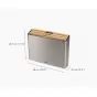 Joseph Joseph Folio Steel Bamboo Chopping Board Set with Stainless Steel Case | 3 Piece