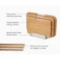 Joseph Joseph Nest Boards Bamboo Chopping Board Set | 3 Piece