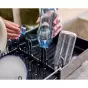 Joseph Joseph Extend Steel Plus Expandable Dish Drainer with Wine Glass Rack | Black
