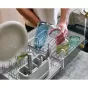 Joseph Joseph  Extend Steel Plus Expandable Dish Drainer with Wine Glass Rack | Stone