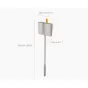 Joseph Joseph CleanTech Wall-Mounted Broom | Stone