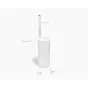 Joseph Joseph EasyStore Concealed Toilet Roll Holder | Gloss White