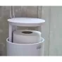 Joseph Joseph EasyStore Concealed Toilet Roll Holder | Gloss White