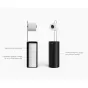 Joseph Joseph EasyStore Concealed Toilet Roll Holder | Matt Black