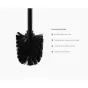 Joseph Joseph Flex 360 Lite Toilet Brush | Matt Black