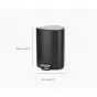 Joseph Joseph EasyStore Pedal Bin 5L | Matt Black