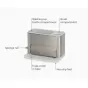 Joseph Joseph Surface Stainless-steel Sink Tidy | Stone
