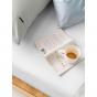 Linen House Augusta Long Single Fitted Sheet | Single | White