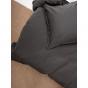Linen House Nara Standard Pillowcase | Charcoal