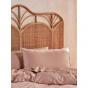 Linen House Nara Standard Pillowcase | Clay