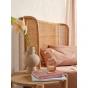Linen House Nara Bamboo Cotton 400TC Sheet Set | Double | Clay