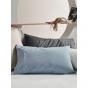 Linen House Vienna Standard Pillowcase | Blue