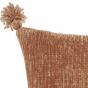 Linen House Hara Cushion 45x45cm | Brandy