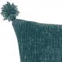 Linen House Hara Cushion 45x45cm | Petrol