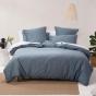 Linen House Nara European Pillowcase 65x65cm | Bluestone