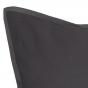 Linen House Nara European Pillowcase 65x65cm | Charcoal