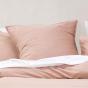 Linen House Nara European Pillowcase 65x65cm | Clay
