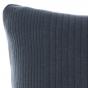 Linen House Osmond European Pillowcase 65x65cm | Slate 