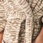 Linen House Plush Robe | Extra Large | Tiger 