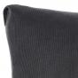 Linen House Reagan Cushion 55x55cm | Charcoal 