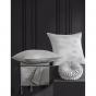 Davinci Octavia Silver Throw Rug | 135x220cm