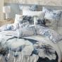 Logan & Mason Belle Steel Quilt Cover Set | Super King Bed