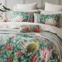 Logan & Mason Floral Gully Sage Quilt Cover Set | Super King Bed
