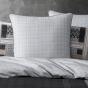 Logan & Mason Kori Charcoal European Pillowcase