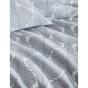 Private Collection Monsera Chambray Quilt Cover Set | Queen Bed
