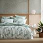 Platinum Lagos Sage Quilt Cover Set | Super King Bed
